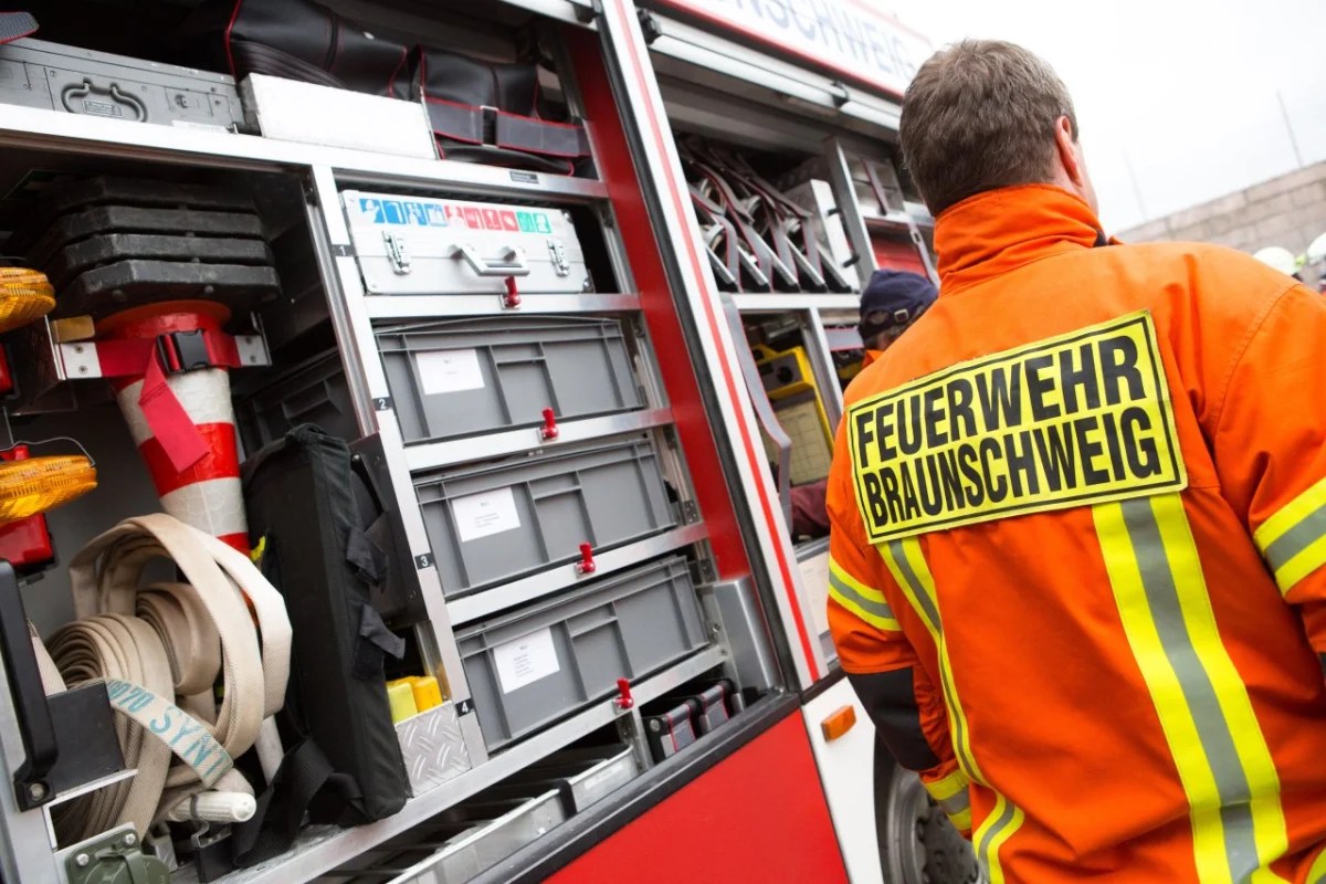 Die Feuerwehr Braunschweig hat einen Löwen gefunden!