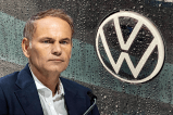 vw Logo und Oliver Blume