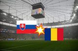 Große Aufregung im Frankfurter Stadion. Im Spiel Slowakei - Rumänien knallte es plötzlich. Die Fans waren in Sorge.