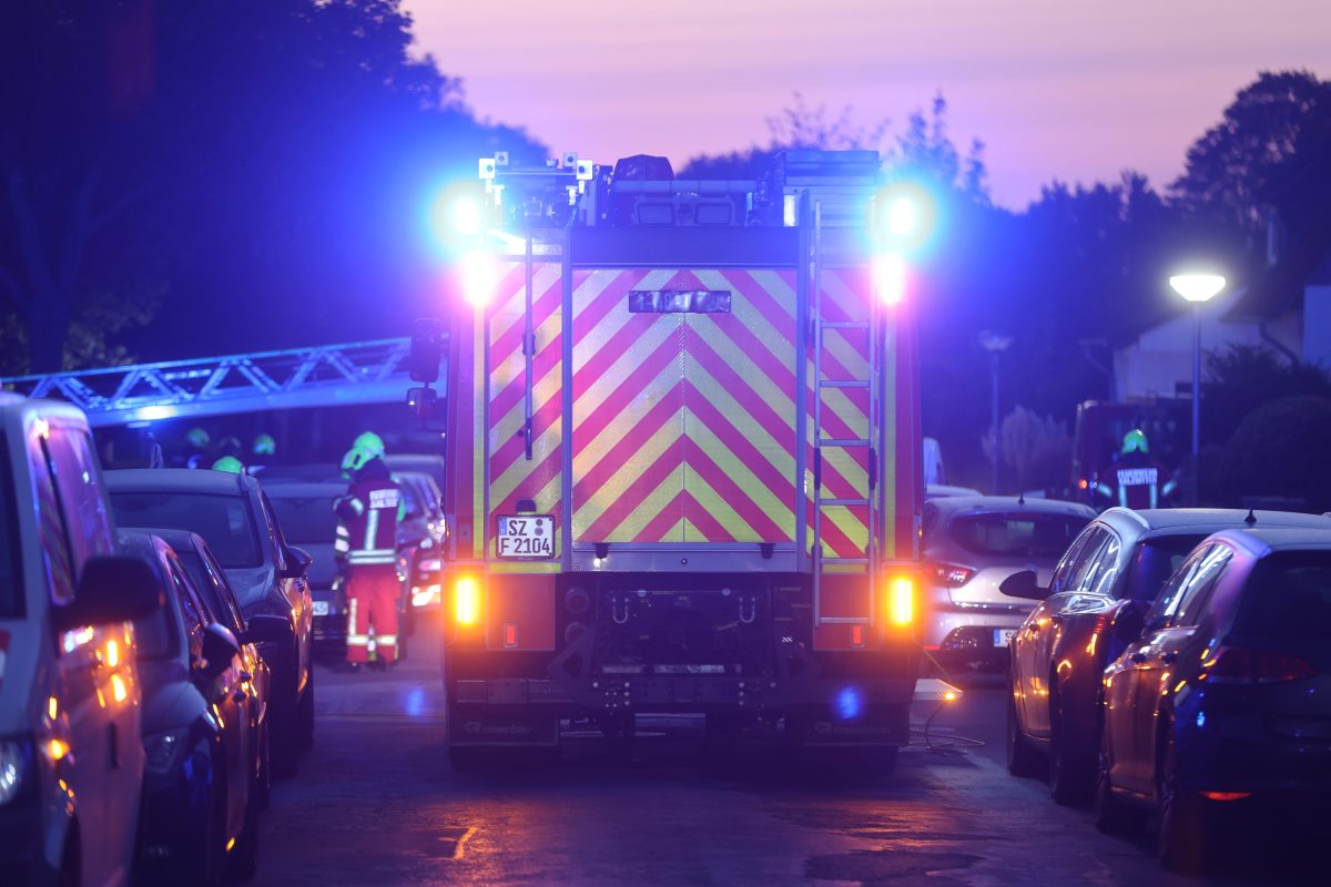 Die Feuerwehr Salzgitter war am Dienstagmorgen in Thiede im Einsatz.