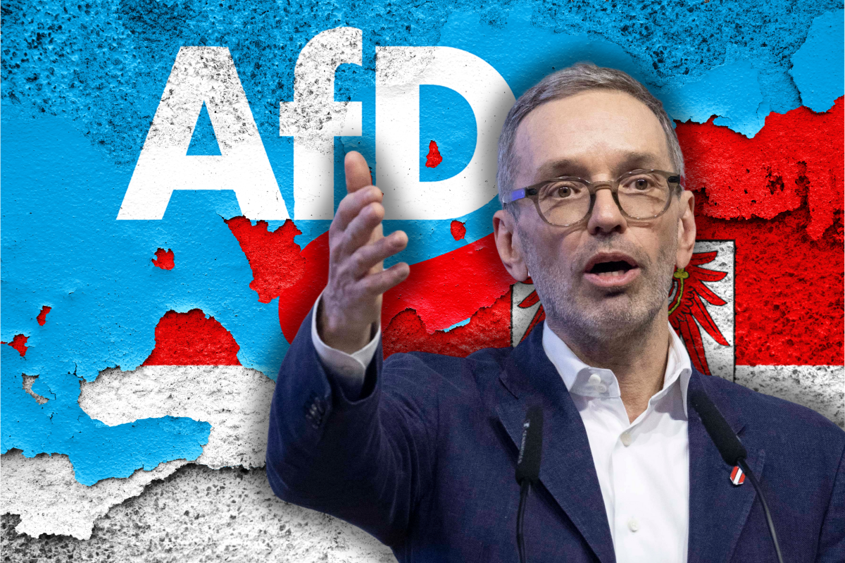 AfD auf Österreich und den Rechts-Politiker Herbert Kickl.