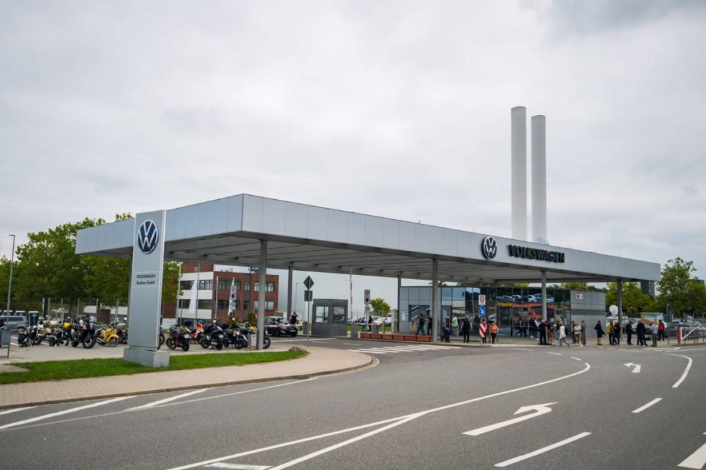 Das VW-Werk in Zwickau.