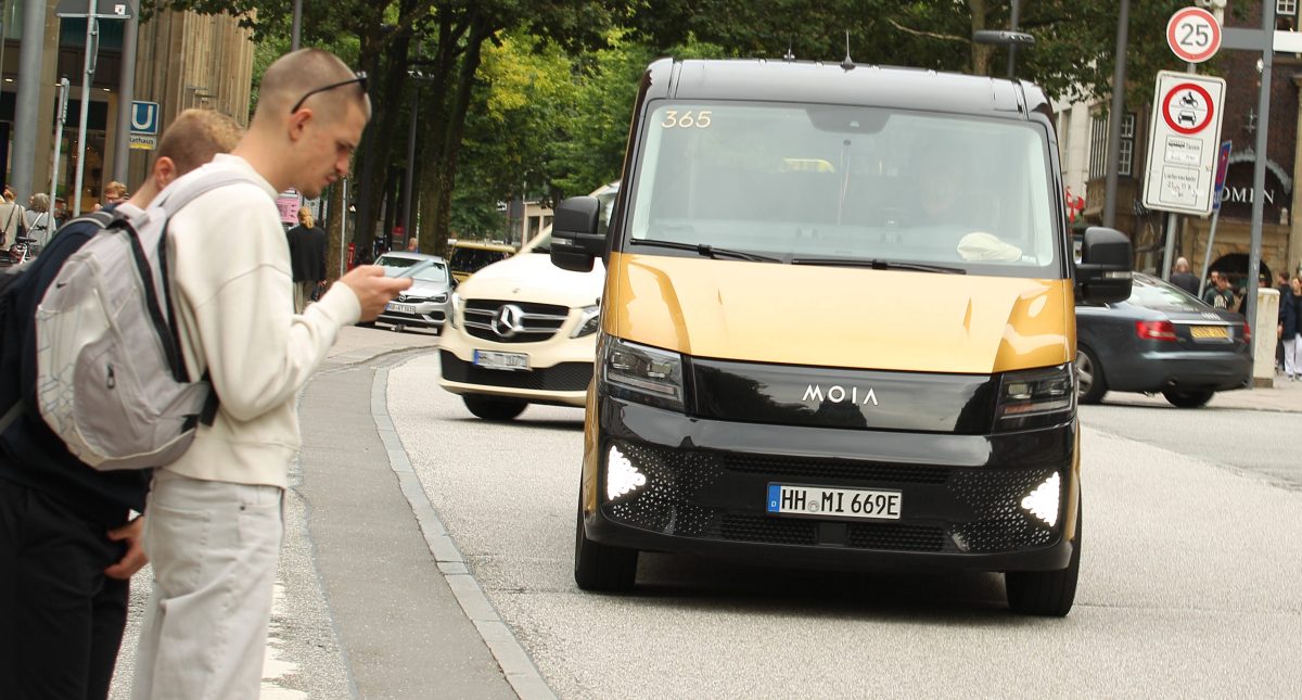 VW hat mit Moia ein besonderes Projekt in Hamburg gestartet.