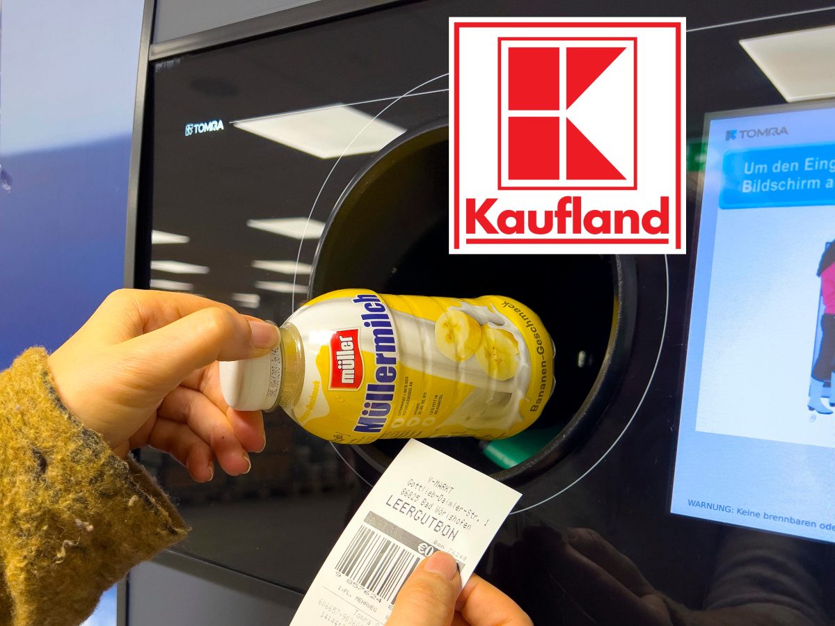 Kaufland-Kunde gibt Leergut ab – der Blick auf den Pfandbon macht sprachlos