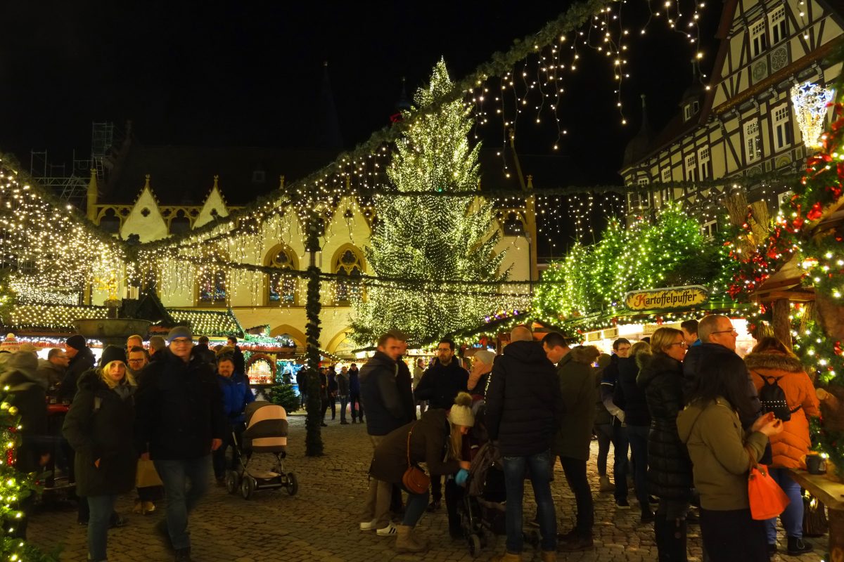 Wie sicher ist es auf dem Weihnachtsmarkt in Goslar? (Archivbild)