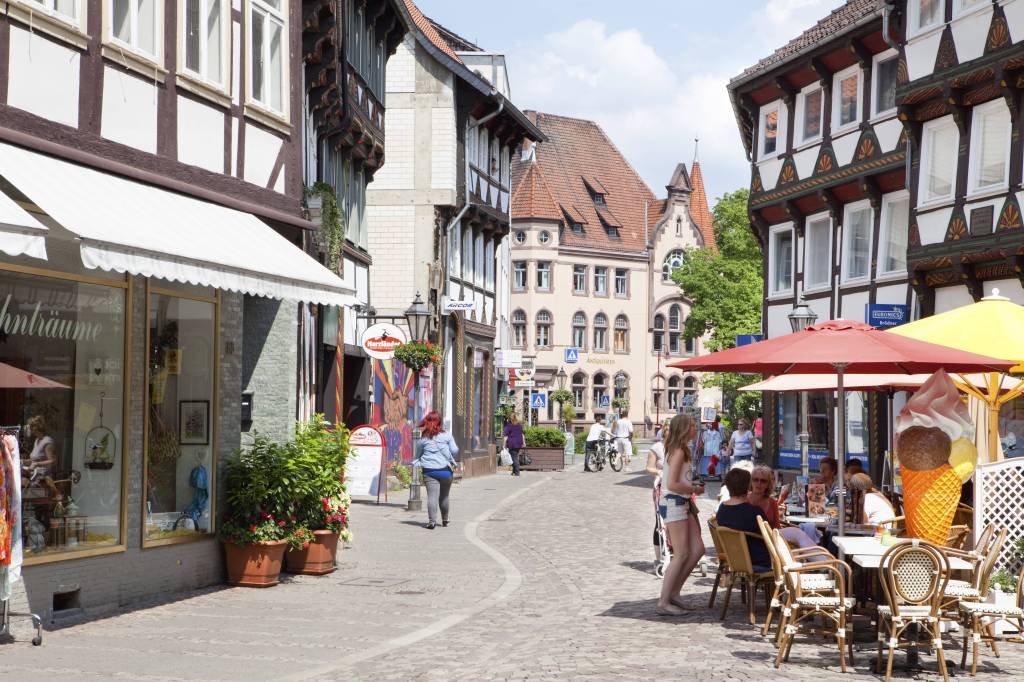 Fachwerkhäuser auf dem Marktplatz, Einbeck