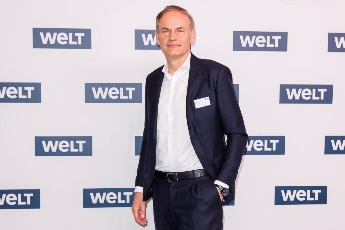 VW-Vorstandsvorsitzende Oliver Blume beim WELT-Wirtschaftsgipfel 2025