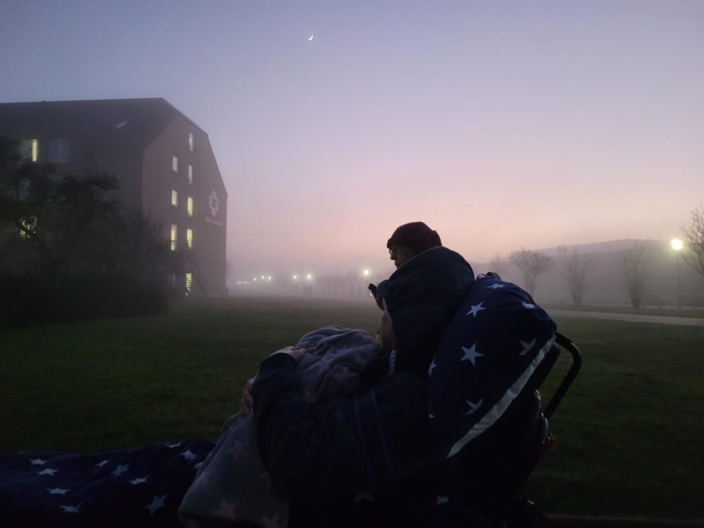 Mystischer Nebel begleitete Reginas letzten Ausflug. 