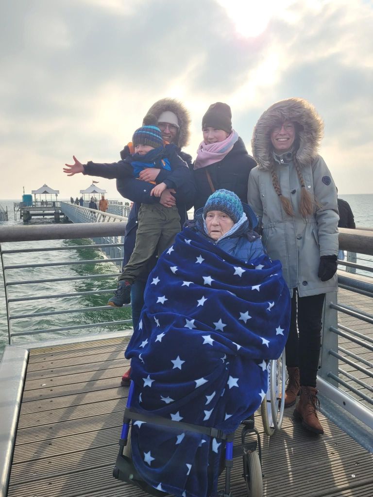 Na klar: Auf der Seebrücke ging dann für alle die Sonne auf!