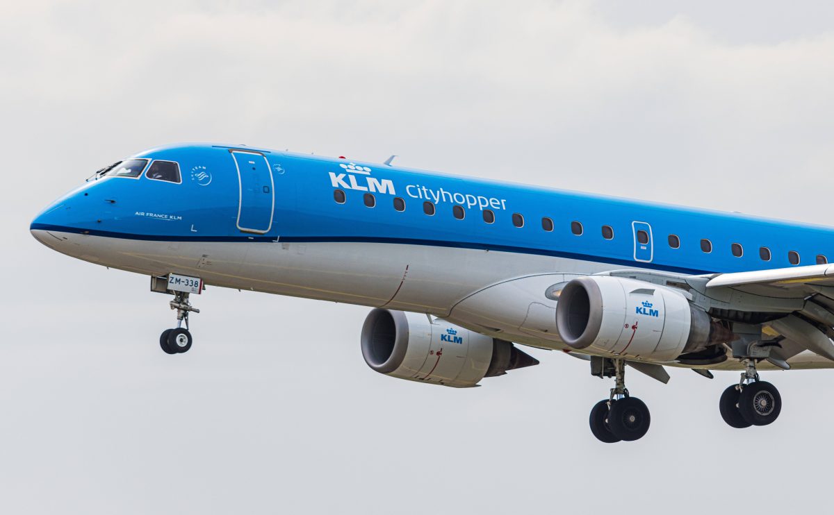 Eine KLM-Maschine wollte am Flughafen Hannover landen. nach zwei Versuchen hatte der Pilot genug.