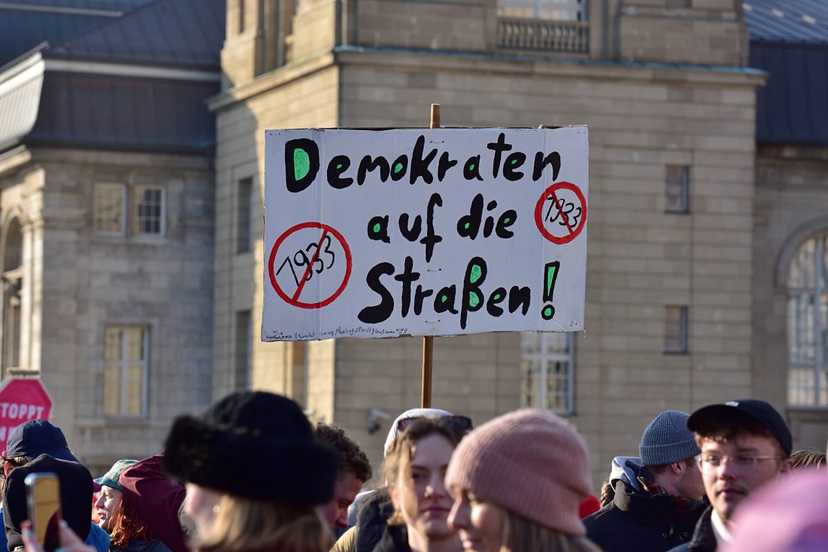 Proteste gegen Rechts