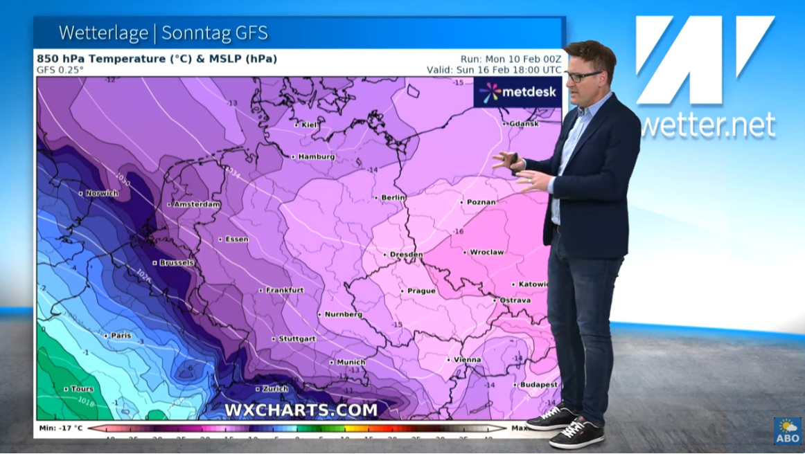 Es kÃ¶nnte ziemlich kalt werden bei uns in Niedersachsen...