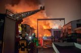 In Gifhorn ist eine Lagerhalle abgebrannt.